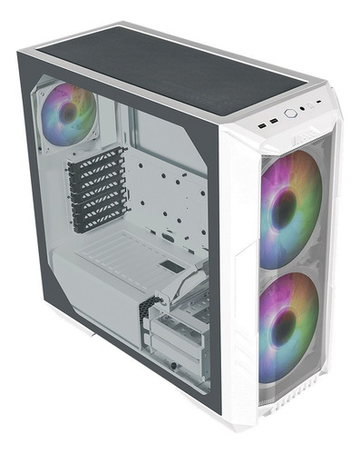 Gabinete Cooler Master H500wgnns00 Midi Tower Atx Sin Fu /v