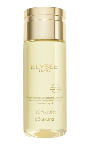 Elysée Blanc Óleo Corporal O Boticário 150ml