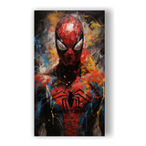 Quadro Decorativo Spider Man - Tela Canvas 60x90cm (q1035)