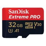 Tarjeta De Memoria Sandisk Extreme Pro Microsdhc 32gb Uhs-i