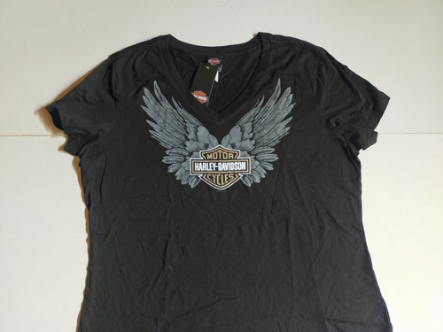 Playera Mujer Harley Davidson Xl 02