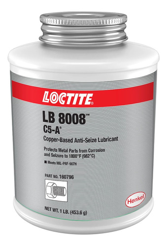 Lubricante Antiagarrotamiento Loctite 8008 C5-a 454gr