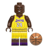 Boneco Mini Kobe Bryant Mamba Basquete Montável Articulado