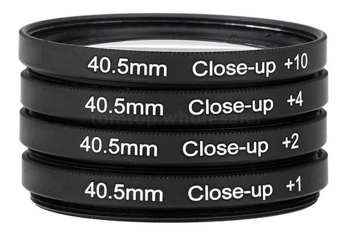 Filtro Close Up Macro Para Lentes Ø40.5mm Nikon Canon Sony