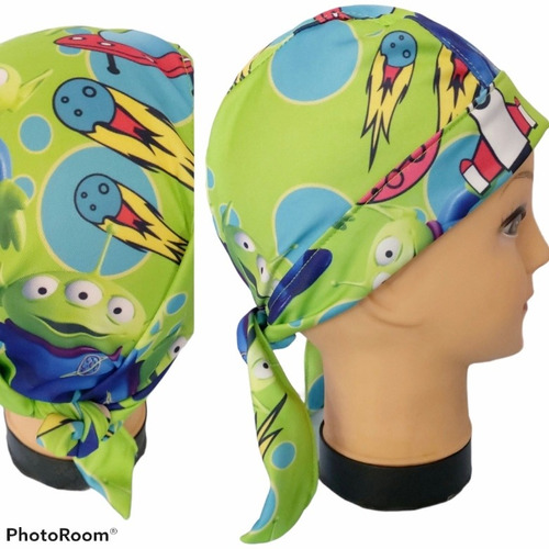 Gorro Médico/ Enfermería/ Odontología Toy Story Marcianos 