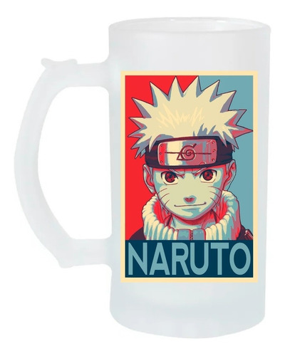 Tarro Cervecero 16oz Naruto Anime