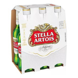 Cerveja Stella Artois, Puro Malte, 330ml, Long Neck, Embalagem C6