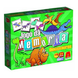 Jogo Memoria Em Madeira Dinossauros 5058 Algazarra