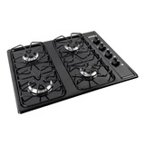 Estufa De Empotrar Abba 4 Puestos Glp Cg 4ps Se Negro