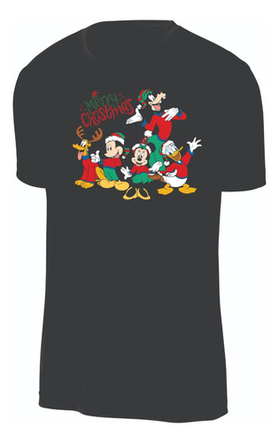 Camisetas Navidad Familia Disney Pluto Mickey Pato Donald 