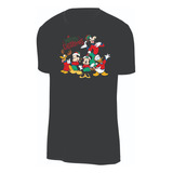 Camisetas Navidad Familia Disney Pluto Mickey Pato Donald 