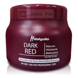 Máscara Matizadora Vermelho Escuro Dark Red Mairibel 250g