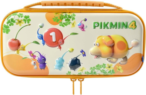 Funda Oficial Para Nintendo Switch Pikmin 4 Meda Flores