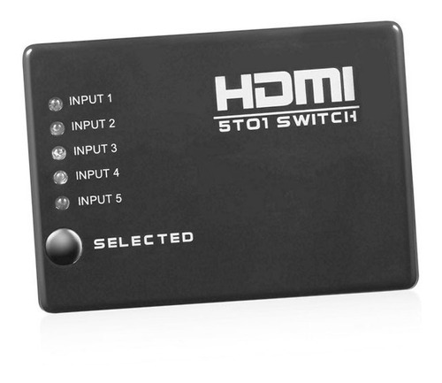 Switch Hdmi 5x1 Hd 720p Y Full Hd 1080p Conmutador Hub
