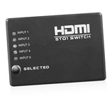 Switch Hdmi 5x1 Hd 720p Y Full Hd 1080p Conmutador Hub