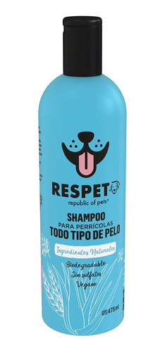 Shamp. Perro Respet Republic Of Pets Todo Tipo De Pelo 475ml