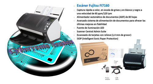Escáner Fujitsu Fi7160 (nü3v0)