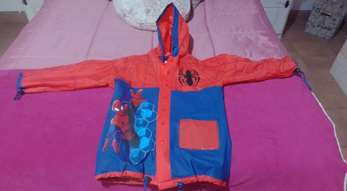 Capa De Lluvia Para Niño/niña Marvel