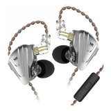 Auriculares In Ear Kz Acoustics Zsx C/mic Negro Monitoreo