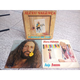 Lp Alceu Valença 3 Albuns Encartes Originais Excelentes