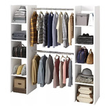 Closet Armable Ropero Rack Moderno Organizacion Con Estante