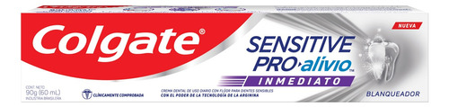 Colgate Pasta Dental Sensitive White Pro Alivio 90gr