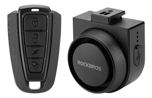 Alarma Antirrobo Para Bicicleta Rockbros Con Mando A Distanc