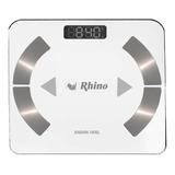 Báscula Digital Rhino Babain-180 Blanca, Hasta 180 Kg