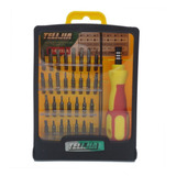 Kit Chave Torque, Fenda, Philips, Alem E Pozi Torx 32 Pç