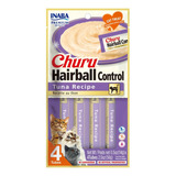 Churu Hairball Control Bolas De Pelo Sabor Atún 4 Unidades