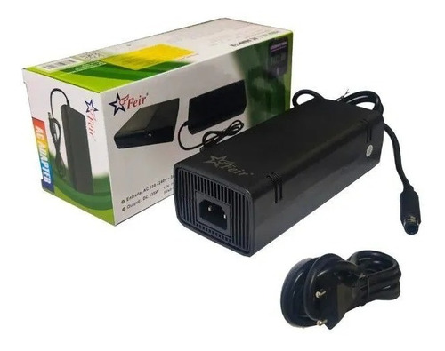 Fonte Para Xbox 360 Super Slim Bivolt 110v 220v - 1 Pino