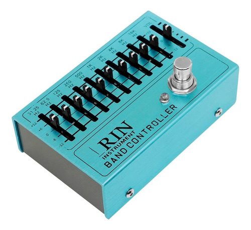 Pedal De Efeitos Analógico Equalizador 10 Bandas Overdrive