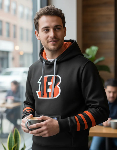 Sudadera Nfl Cincinnati Bengals Personalizada