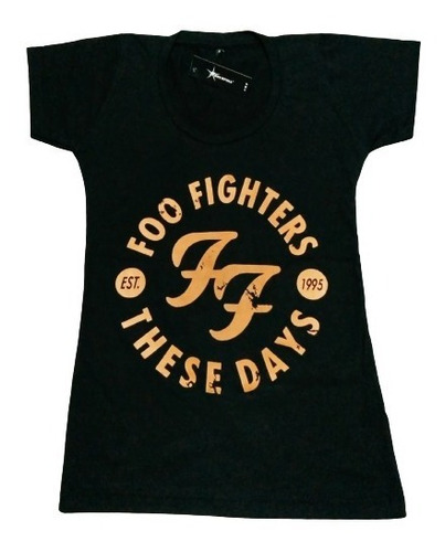 Remera Mujer Foo Fighters Rockafull