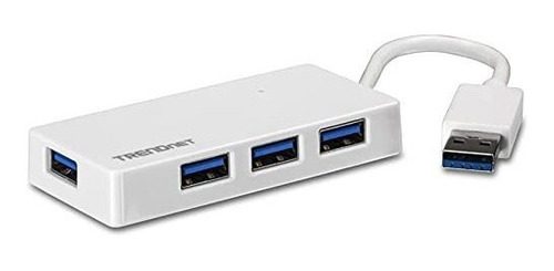 Mini Hub Usb 3.0 De 4 Puertos Con Cable Integrado Plug & Pla