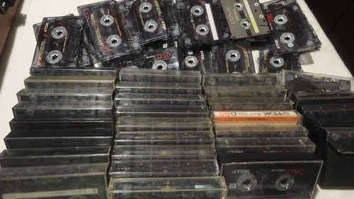 Lote De 100 Cassette Virgenes De Audio Tdk Y Otros Usados