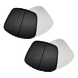 Set X 2 Almohadones Silla Banqueta Bertoia Blanco O Negro 