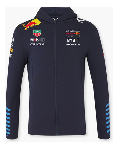 Sudadera Red Bull Racing 2024 Zip Castore Hombre