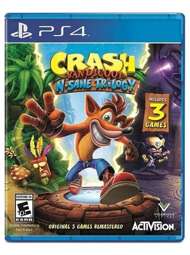 Crash Bandicoot: N. Sane Trilogy Ps4 Físico