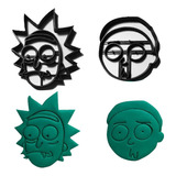 Moldes Para Galletas De Rick Y Morty