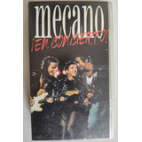 Mecano ¡en Concierto! / Formato Vhs Hi-fi Stereo / 1989