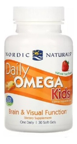 Daily Omega Nordic Naturals Original Usa Morango