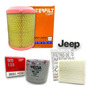 Kit 2 Filtros  Jeep Compass 2.4 Hasta 2011 + Valvo 5w20x5lts Jeep Compass