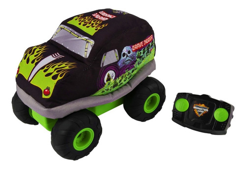 Peluche Radio Control Monster Jam Grave Digger  Spin Master