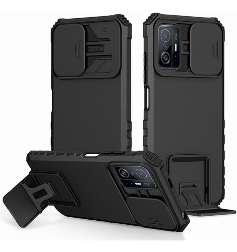 Funda Uso Rudo Para Xiaomi Poco Redmi Con Soporte