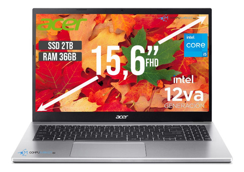 Portatil Acer Aspire Intel Core I5 1235u Ssd 2tb Ram 36gb