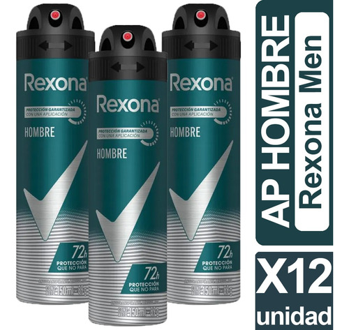 Rexona Desodorantes Variedades Aromas X12 Envio Gratis.!!