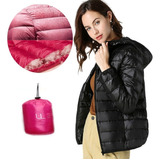 Chaquetas Mujer Empacable Pluma Ganso