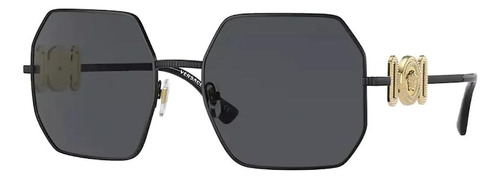 Versace Ve2248 126187 Square Shape Matte Black Grey