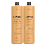 Escova Progressiva Trivitt Liss Itallian Color Shampoo 1l